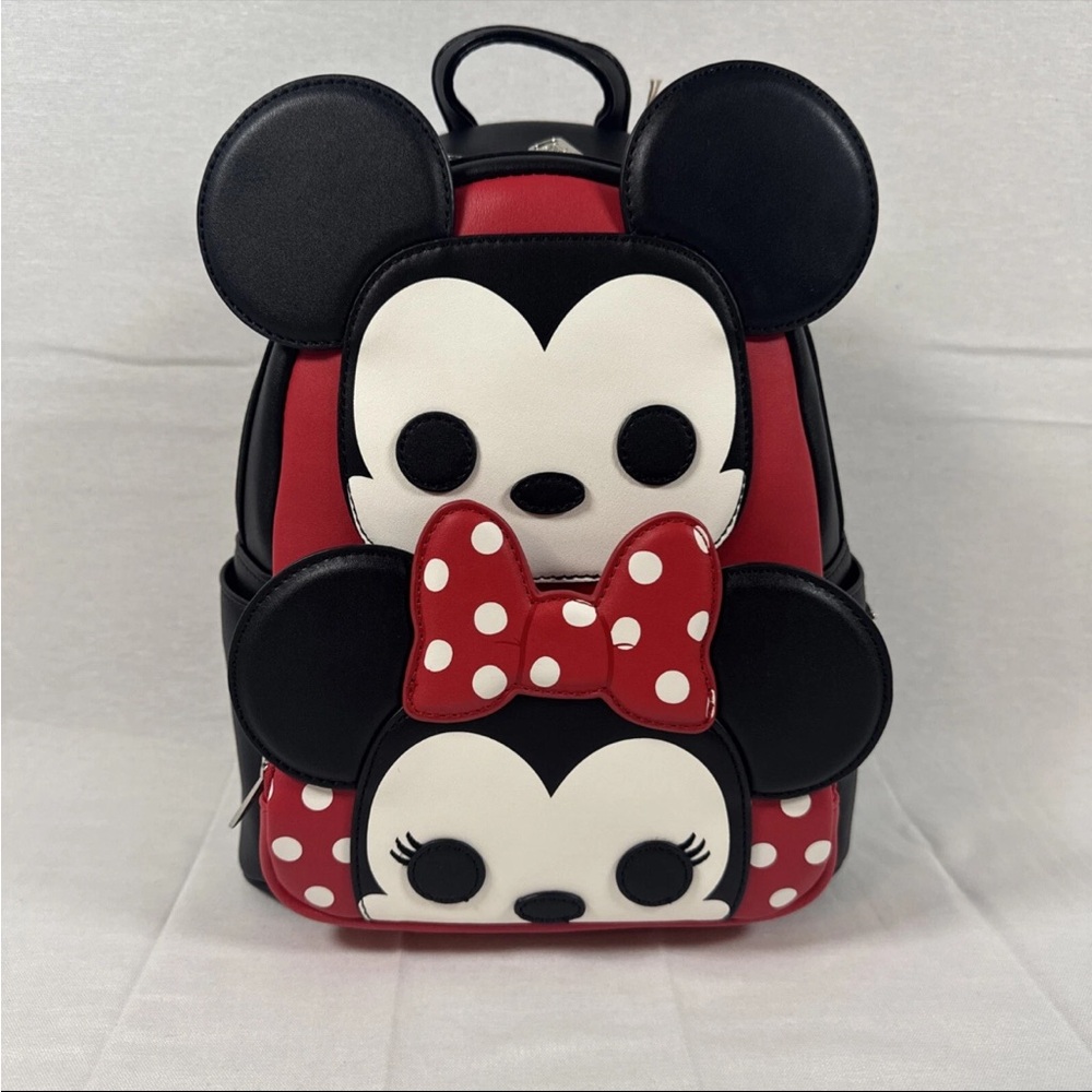 Loungefly Funko Pop! Mickey & Minnie Mouse Cosplay Mini Backpack 2021 NWT